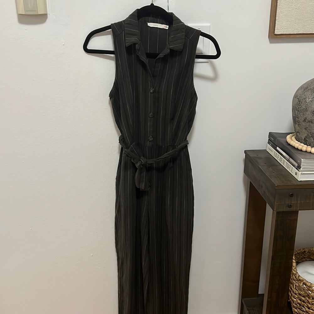 Striped Jumpsuit